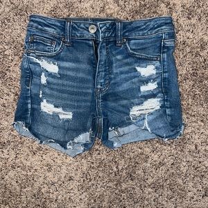 American eagle jean shorts